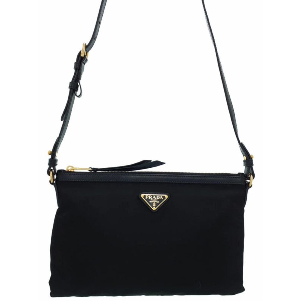 Prada Tessuto Crossbody camera bag black